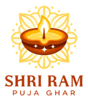 Shri Ram Puja Ghar Logo - Best Pooja Samagri Shop in Greater Noida West